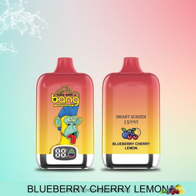 egyszer használatos Bang Vape Digital Smart Screen 15000 felfújás 25ml - best Bang Vape flavor 44PZB11