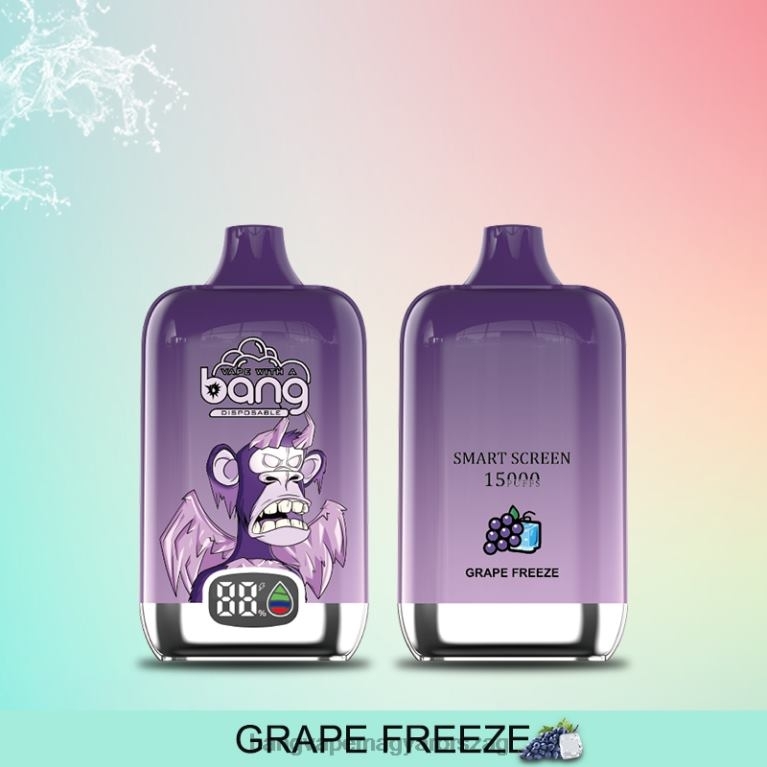 egyszer használatos Bang Vape Digital Smart Screen 15000 felfújás 25ml - best Bang Vape flavor 44PZB11