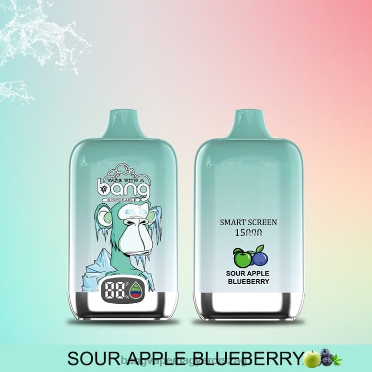egyszer használatos Bang Vape Digital Smart Screen 15000 felfújás 25ml - best Bang Vape flavor 44PZB11
