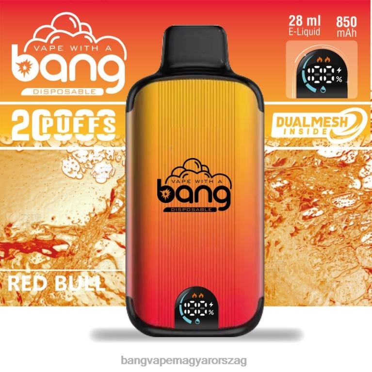 egyszer használatos Bang Vape Digital Smart Screen 20000 fújás - Bang box vape flavors 44PZB3