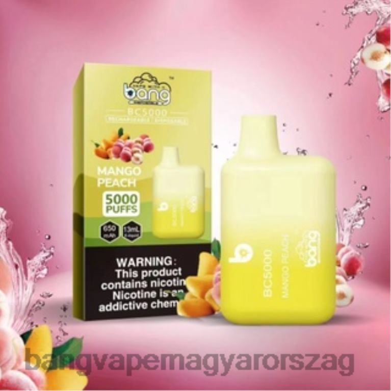 egyszer használatos Bang Vape Box BC5000 5% nic 5000 puffs toll Type-C újratölthető - Bang Vape flavors 44PZB9