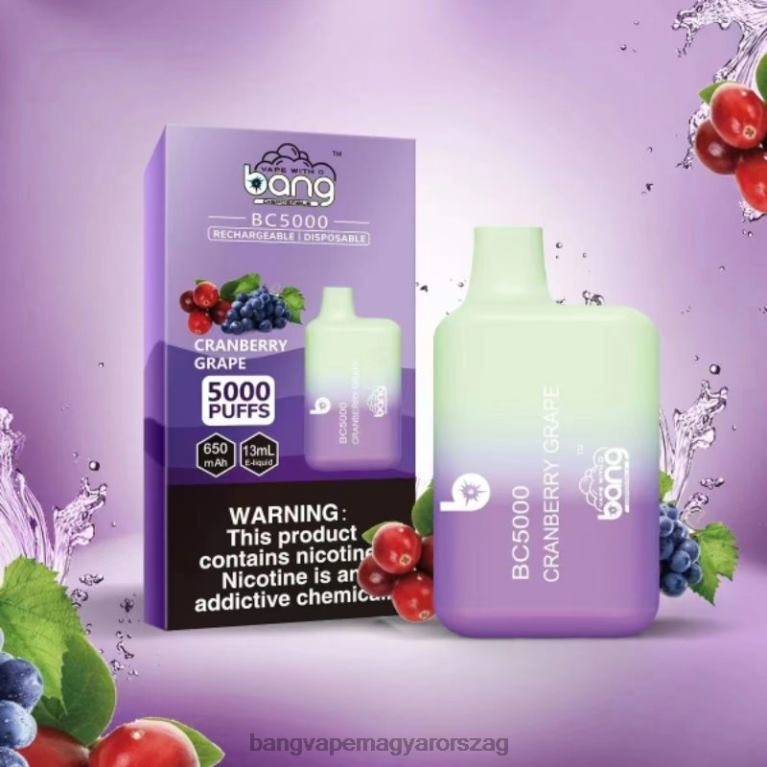 egyszer használatos Bang Vape Box BC5000 5% nic 5000 puffs toll Type-C újratölthető - Bang Vape flavors 44PZB9