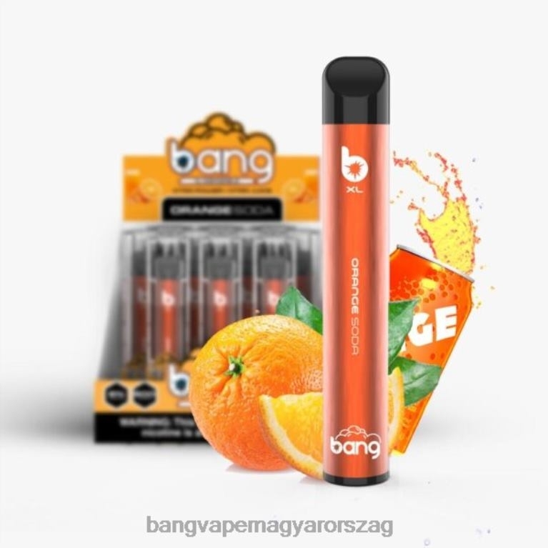 narancs szóda Bang Vape XL egyszer használatos - Bang Vape Budapest 44PZB32