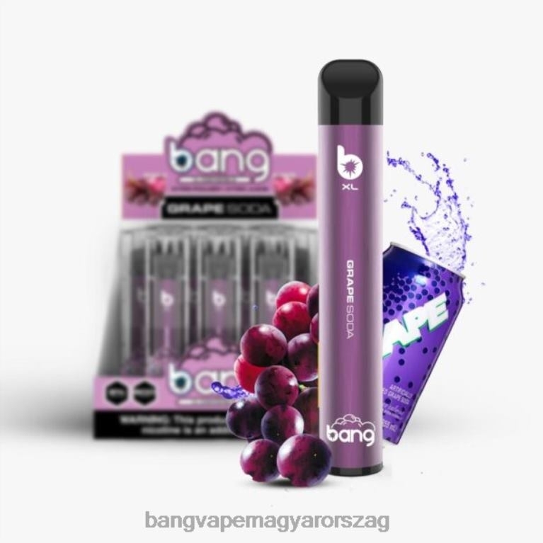 szőlő szóda Bang Vape XL egyszer használatos - Bang Vape flavors 44PZB29