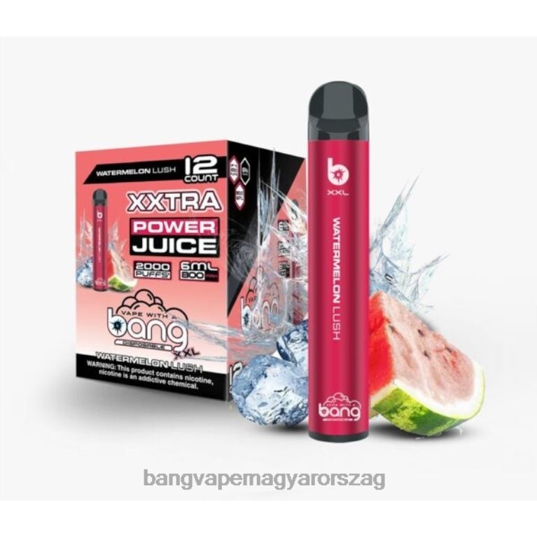 görögdinnye buja Bang Vape XXL 2000 fújás - Bang disposable vape flavors 44PZB26